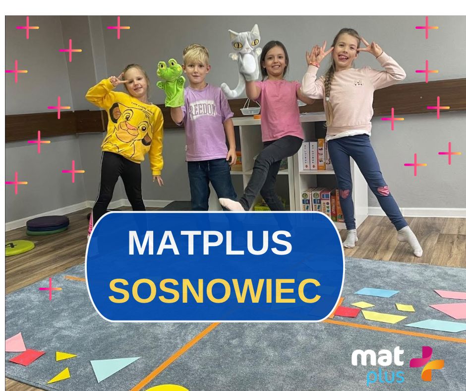 Uczniowie Matplus Sosnowiec pracujący metodą Doświadczaj i Obliczaj